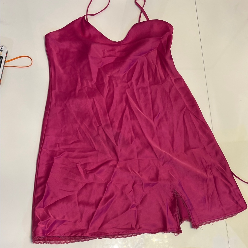 Target Fuchsia Mini Dress - Picture 2 of 2